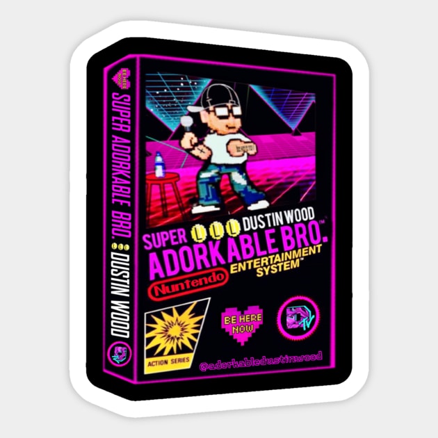 Super Adorkable Bro. Sticker by adorkabledustinwood